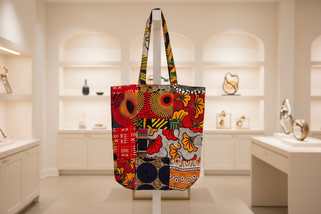 Umoja Heritage Patchwork Grand Tote 5
