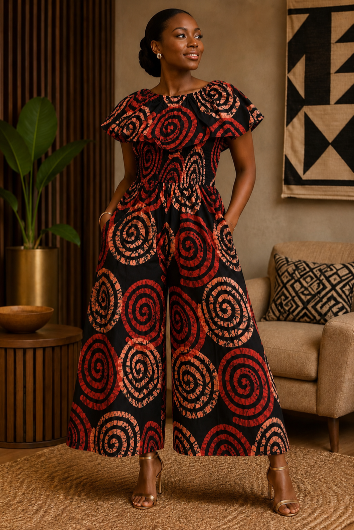 The Imani Spiral Jumpsuit