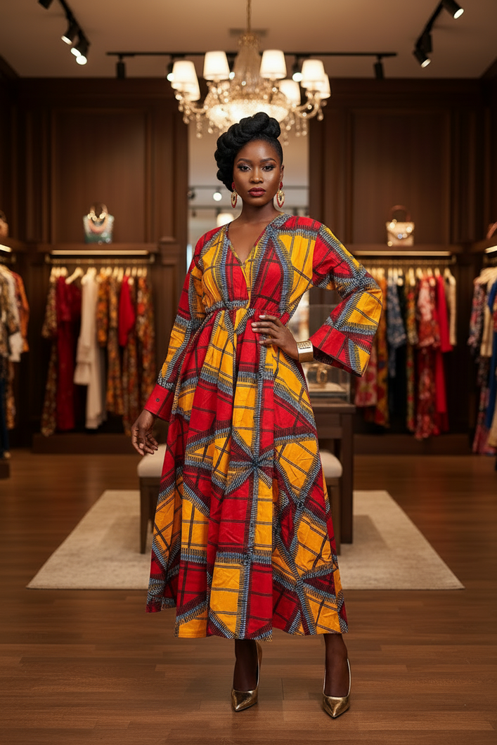 Zola Sunfire Maxi Dress