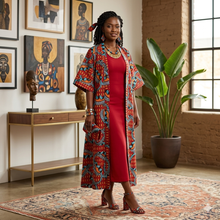 Zola Ankara Kimono Duster