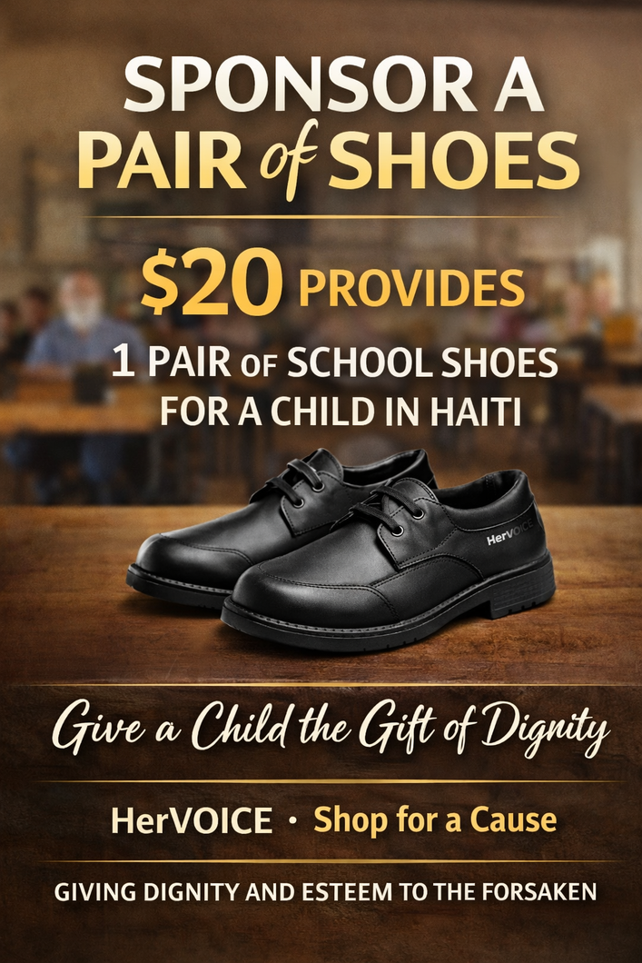 HerVOICE Gift School Shoes for Haiti- Shop for a Cause
