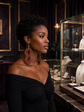 The Lumina Intertwined Beaded Statement Earrings