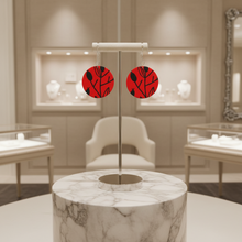 Zuri Ember Disc Earrings