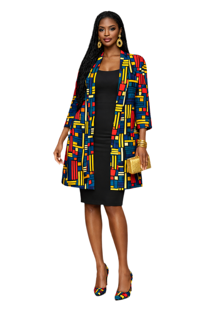 The Mosaic Majesty Kimono Jacket