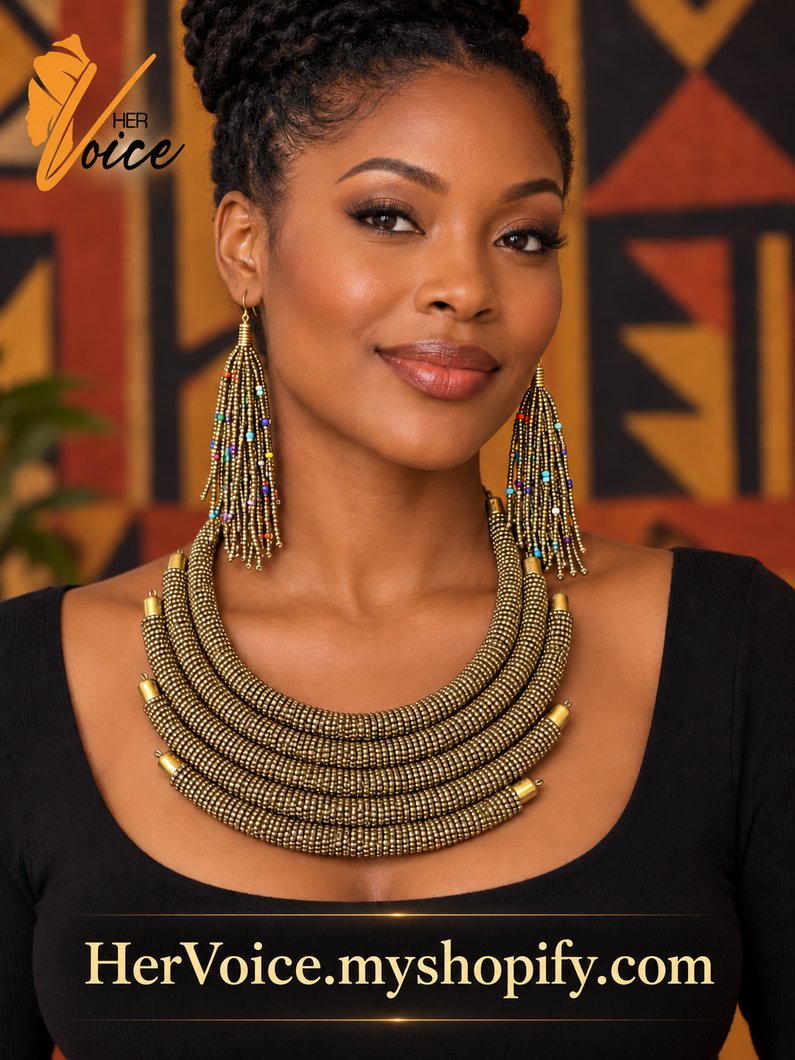 Imani Golden Legacy Necklace Set