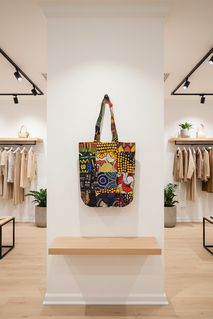 Umoja Heritage Patchwork Grand Tote 4