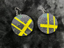 Adinkra Cross Unity Earrings