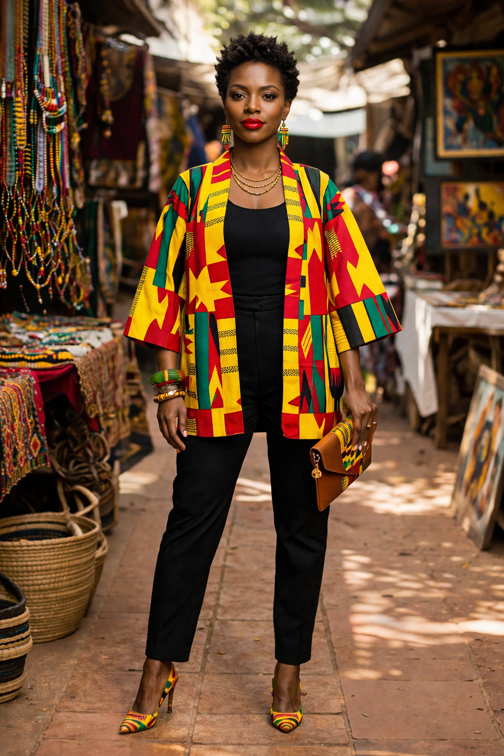 ✨ The Asante Crown Jacket