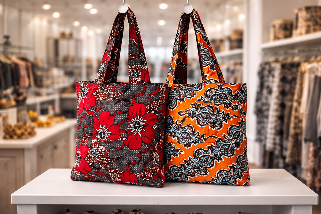 The Umoja Reversible Tote - Support Liberia Clinic URGENT NEED!!! 🇱🇷