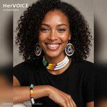 The Amani Safi Set – Pure Peace 3-Piece Choker, Bangle & Earrings