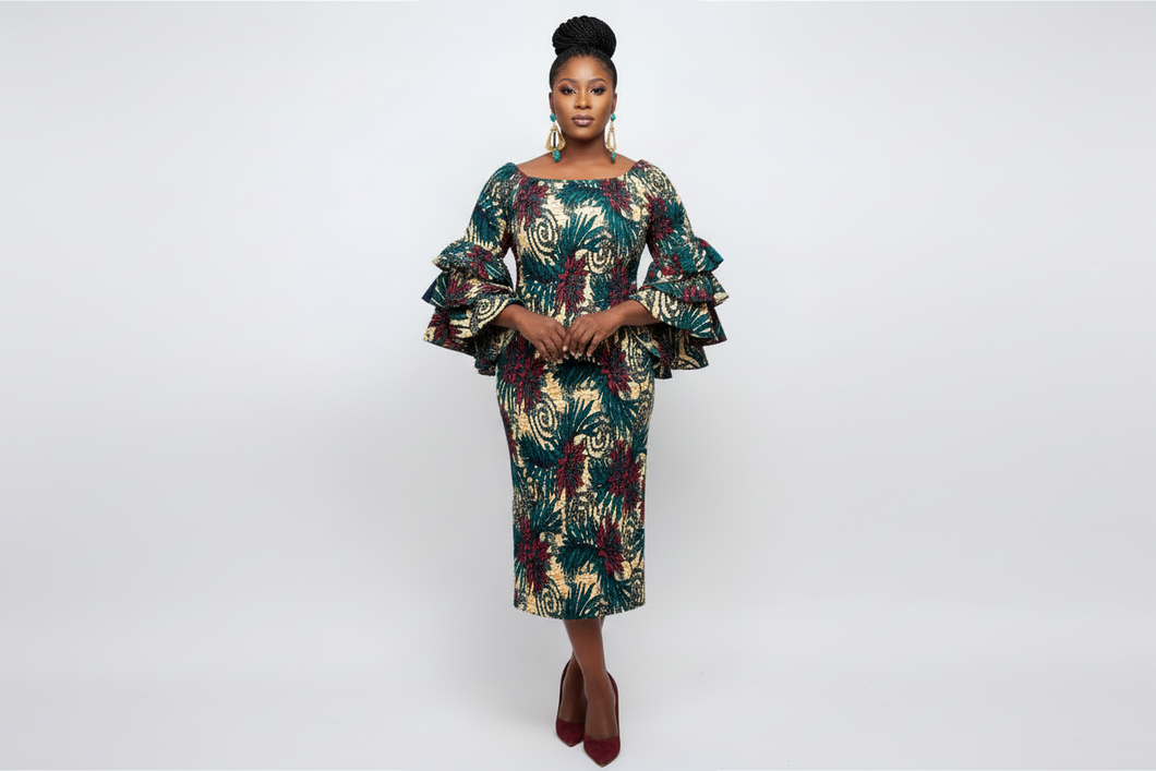 Fierce Elegance in Every Ruffle