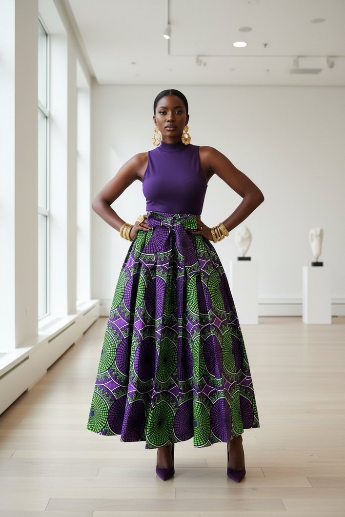 Sankofa Maxi Skirt