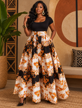 Zuri Baroque Maxi Skirt.