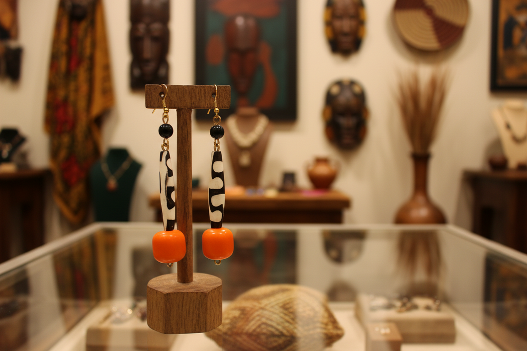 Tribal Harmony Drop Earrings