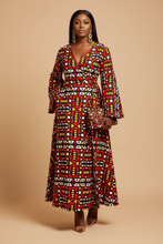 The Adanna Royale Wrap Dress