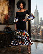 The “Zuri Royale Ankara Mermaid Dress”