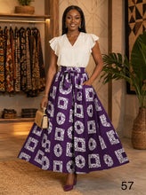 Royal Rhythm Ankara Print Maxi Skirt