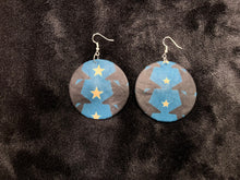 Nyota Promise Ankara Circle Earrings