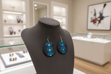 Nyota Promise Ankara Circle Earrings