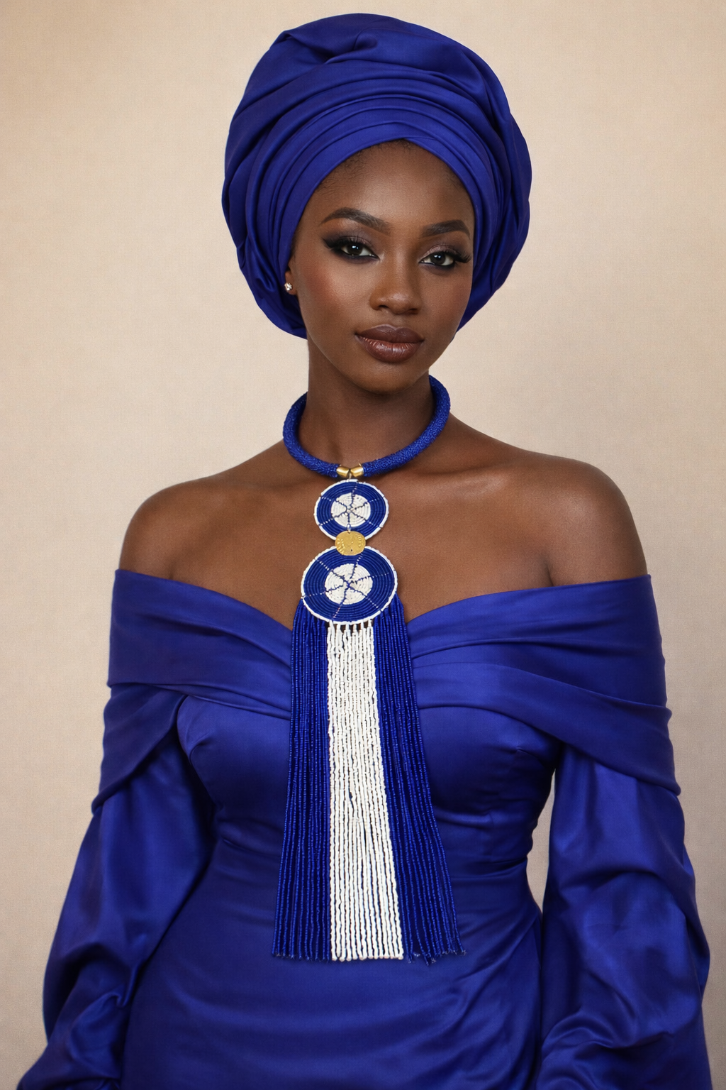 Abeni Royal Cascade Necklace