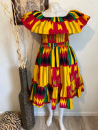 Kente Midi Dress