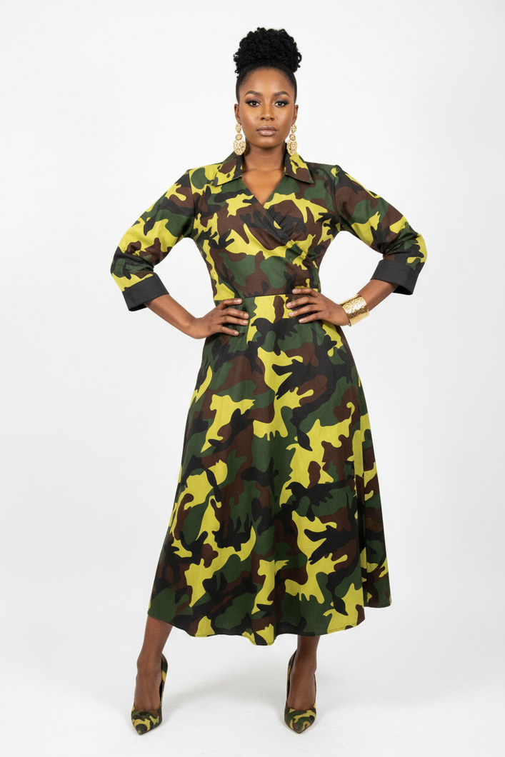 Warrior Grace Wrap Dress