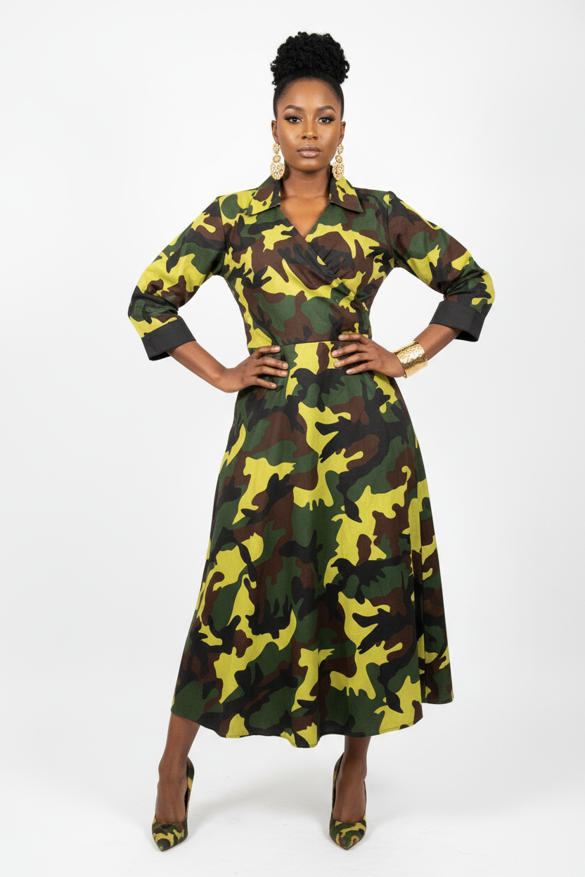 Warrior Grace Wrap Dress