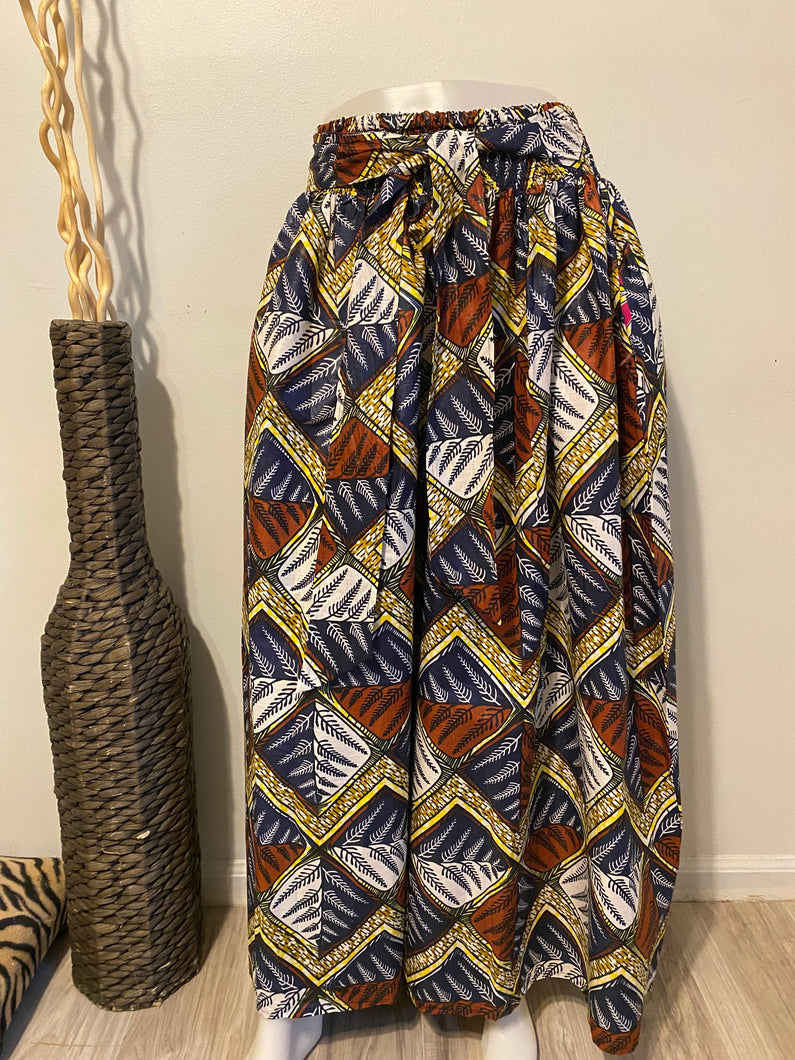 African Print Palazzo Pants